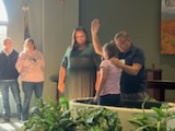 Baptism of Emma Hart