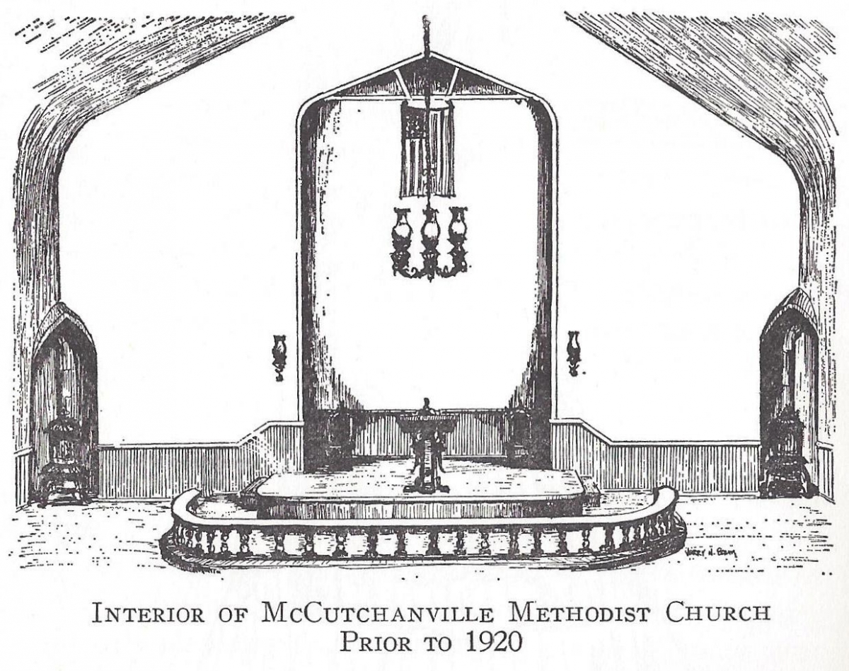 McCutchanville Methodist Church Prior to 1920